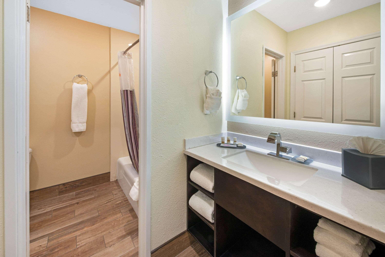 Bathroom 4, La Quinta Inn by Wyndham Clearwater Central, Pinellas