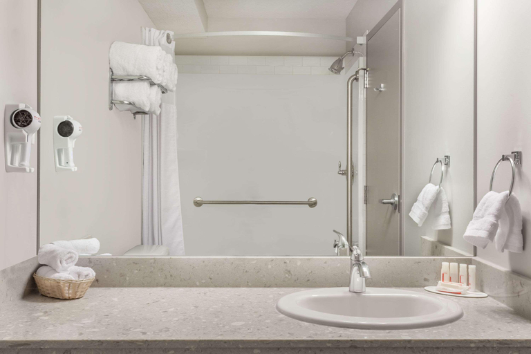 Bathroom 4, Ramada by Wyndham Grassland, Division No. 13