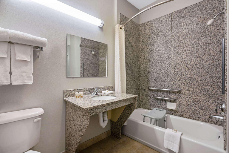 Bathroom 4, La Quinta Inn & Suites by Wyndham-Brookshire-West Katy, Waller