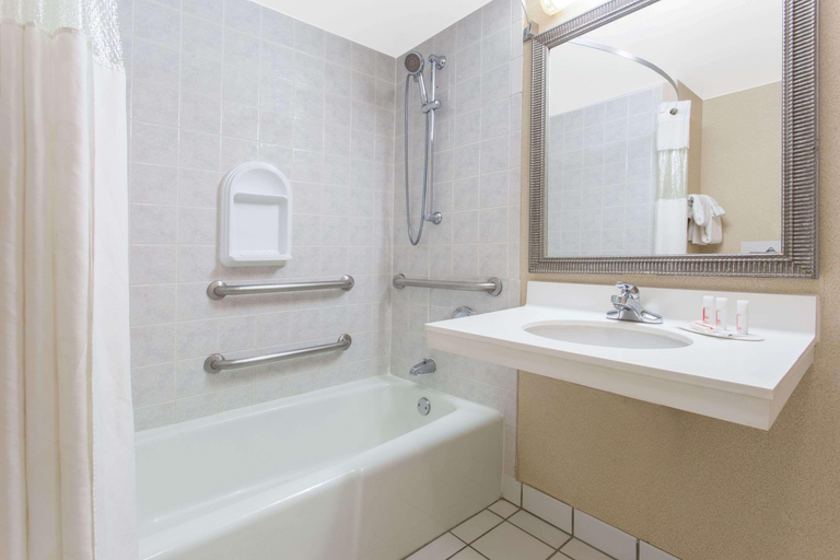 Bathroom 5, Ramada by Wyndham Painted Post Corning, Steuben
