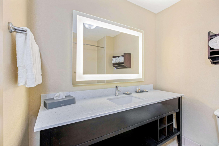 Bathroom 4, La Quinta Inn & Suites by Wyndham Corpus Christi Northwest, Nueces