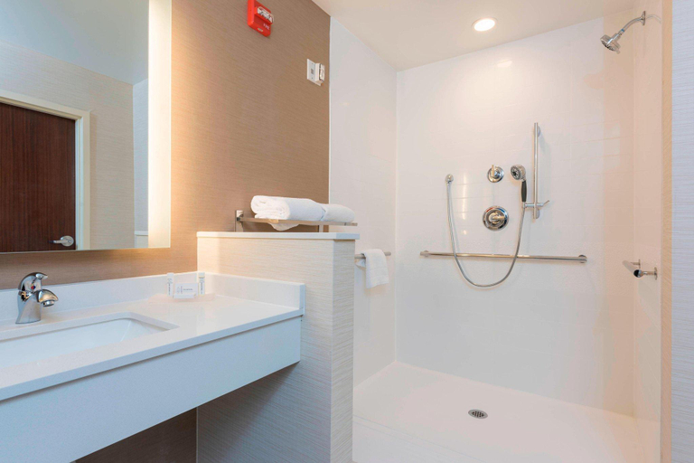Bathroom 4, Fairfield Inn & Suites Indianapolis Fishers, Hamilton
