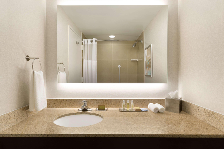 Bathroom 5, DoubleTree by Hilton Hotel Hartford - Bradley, Hartford
