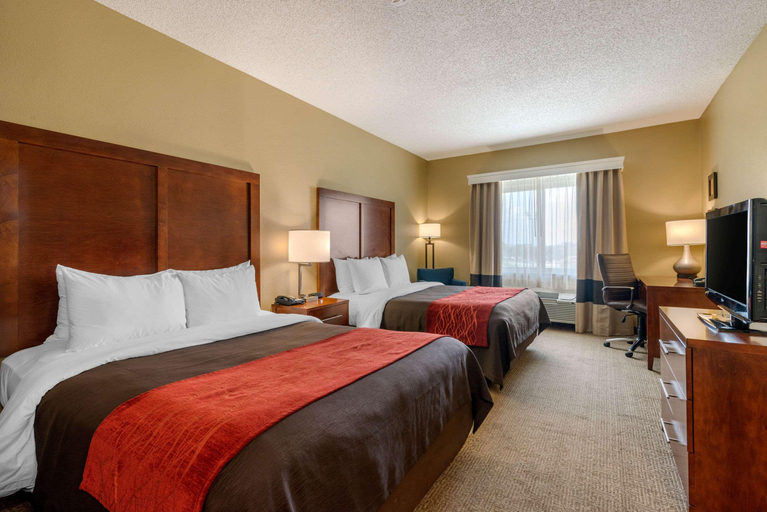 Bedroom 3, Comfort Inn DFW Airport North, Irving