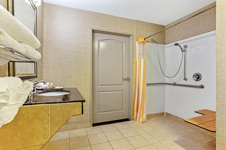 Bathroom 4, La Quinta Inn & Suites by Wyndham Cleburne, Johnson