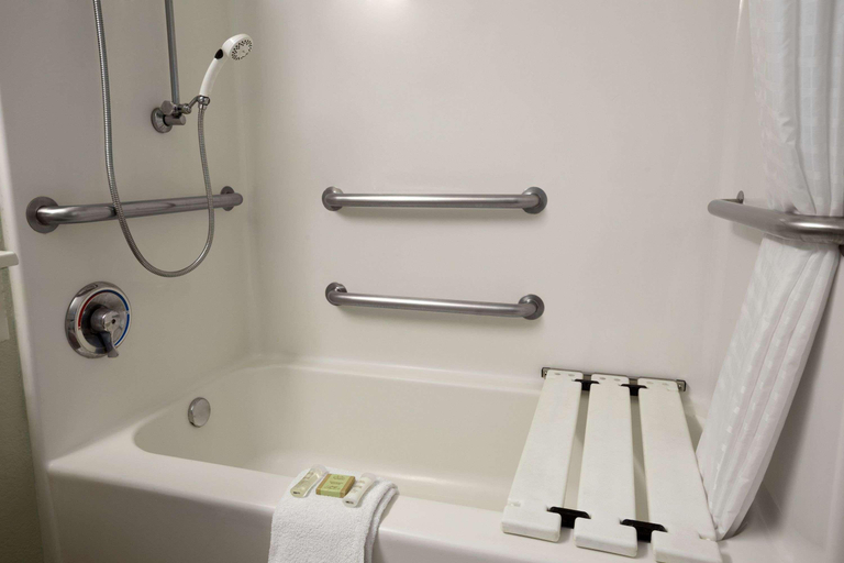 Bathroom 4, Super 8 by Wyndham South Padre Island, Cameron