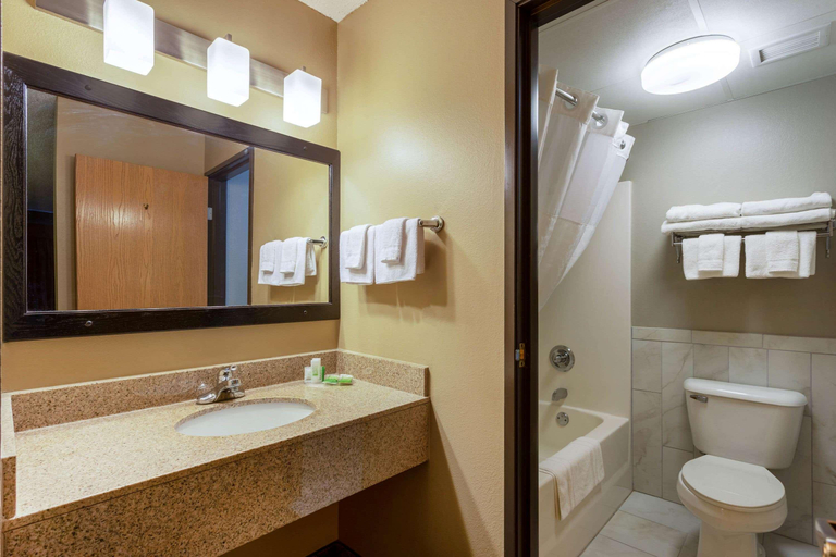 Bathroom 5, AmericInn by Wyndham Hartford WI, Washington