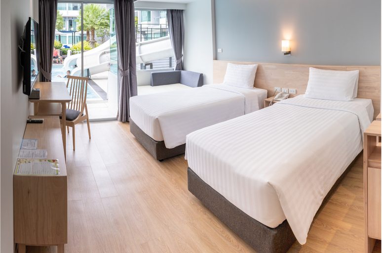 Bedroom 3, Bay Window @ Sea Hotel, Cha-Am