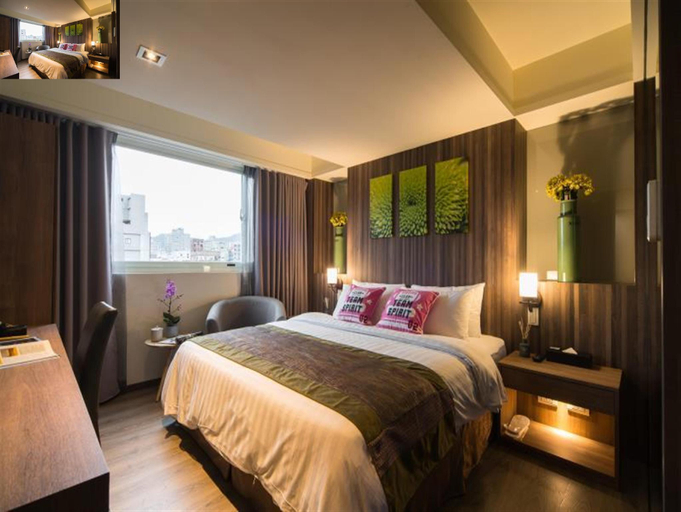 Bedroom 3, Huada Hotel, Taipei City