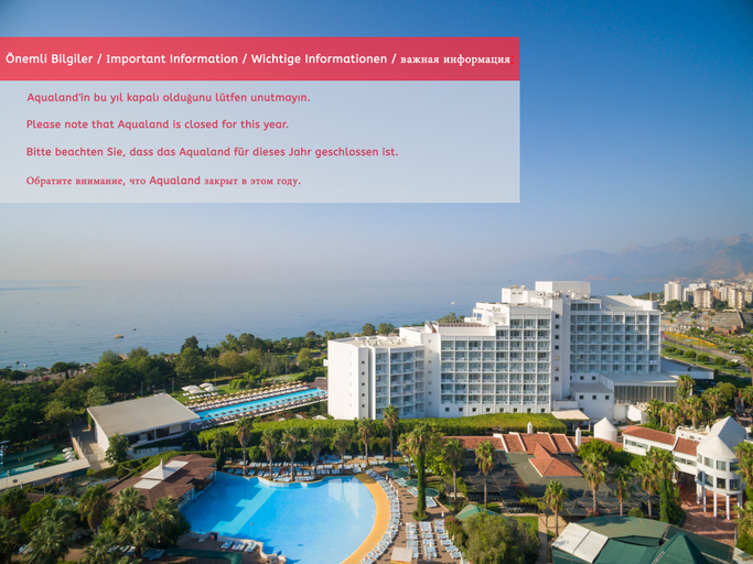 Exterior & Views 2, Hotel SU & Aqualand, Antalya