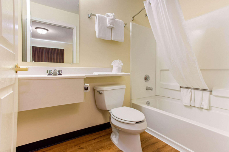 Bathroom 4, Suburban Extended Stay Hotel Central, Horry