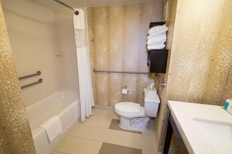 Bathroom 4, Hampton Inn & Suites Alpharetta, Fulton