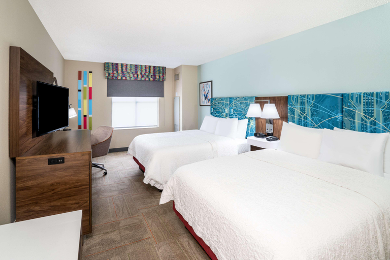 Bedroom 3, Hampton Inn & Suites West Little Rock, Pulaski