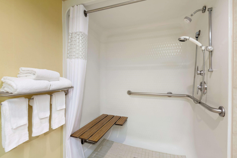Bathroom 4, Hampton Inn Sulphur/Lake Charles Area, Calcasieu