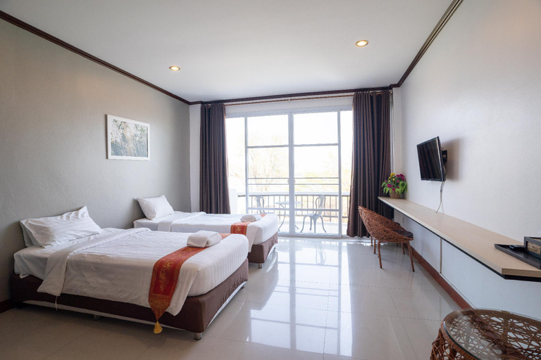 Bedroom 4, Viengkhong Hotel, Muang Mukdahan