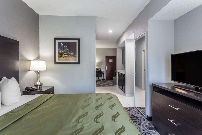Bedroom 3, Quality Suites Pineville - Charlotte, Mecklenburg