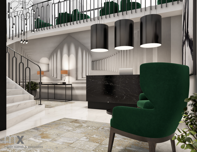 Public Area 4, The Embassy Valletta Hotel