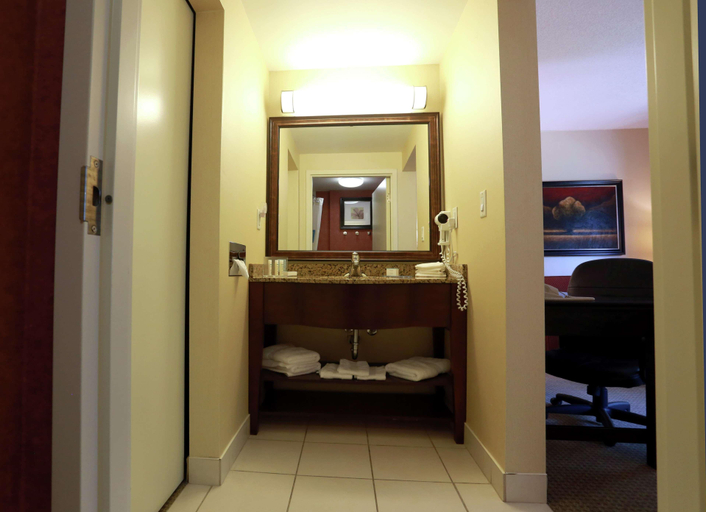 Bathroom 5, Hampton Inn & Suites by Hilton Laval, Laval