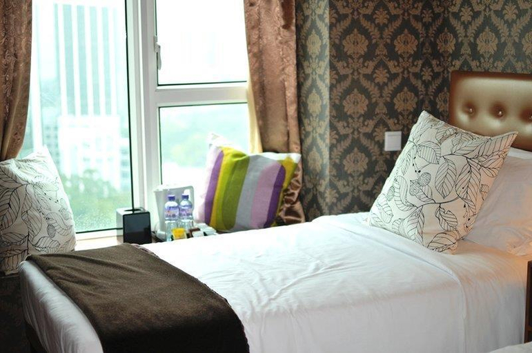 Bedroom 3, Ramada Hong Kong Grand, Kowloon