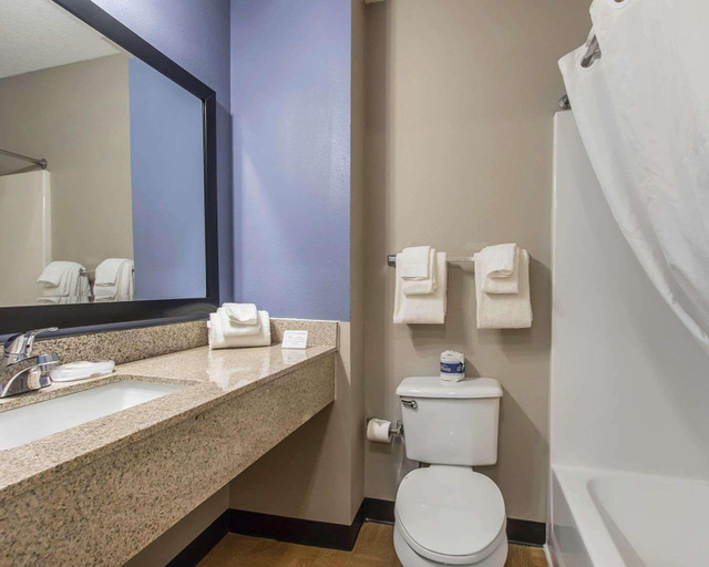 Bathroom 4, Suburban Extended Stay Hotel Pensacola, Escambia