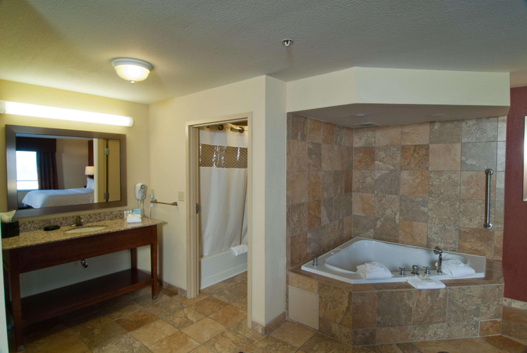 Bathroom 4, Hampton Inn Yorkville, Kendall
