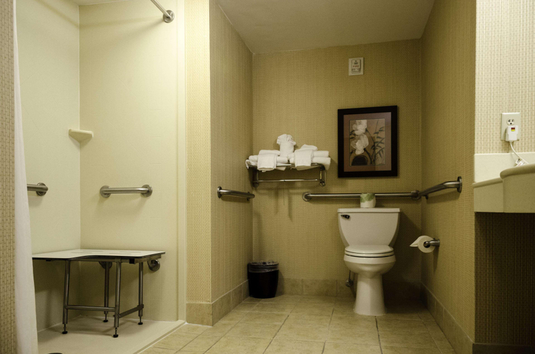 Bathroom 4, Hampton Inn Utica, Oneida