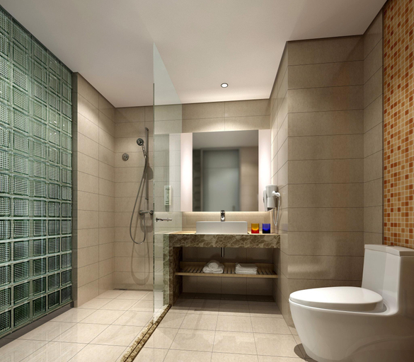 Bathroom, Holiday Inn Express Hefei North, Hefei