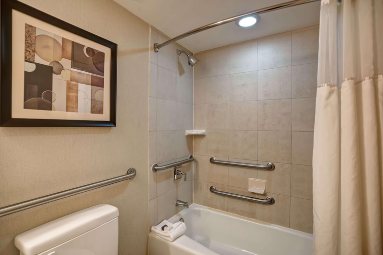 Bathroom 5, DoubleTree by Hilton Downtown Wilmington - Legal District, New Castle