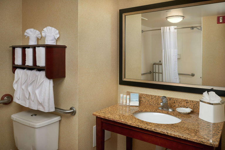 Bathroom 4, Hampton Inn Newport News-Yorktown, Newport News