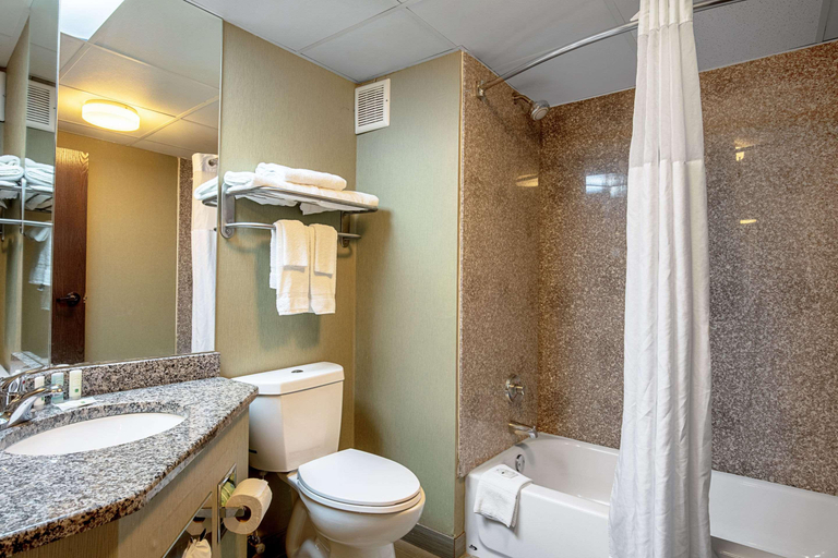 Bathroom 5, Quality Inn Holly Springs South, Marshall