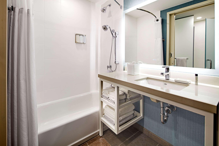 Bathroom, Anaheim Suites, Orange
