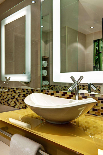 Bathroom 4, Hilton Frankfurt Airport, Frankfurt am Main