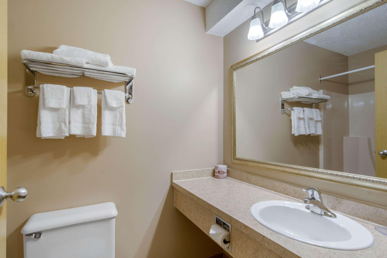 Bathroom 4, Econo Lodge, Division No. 6