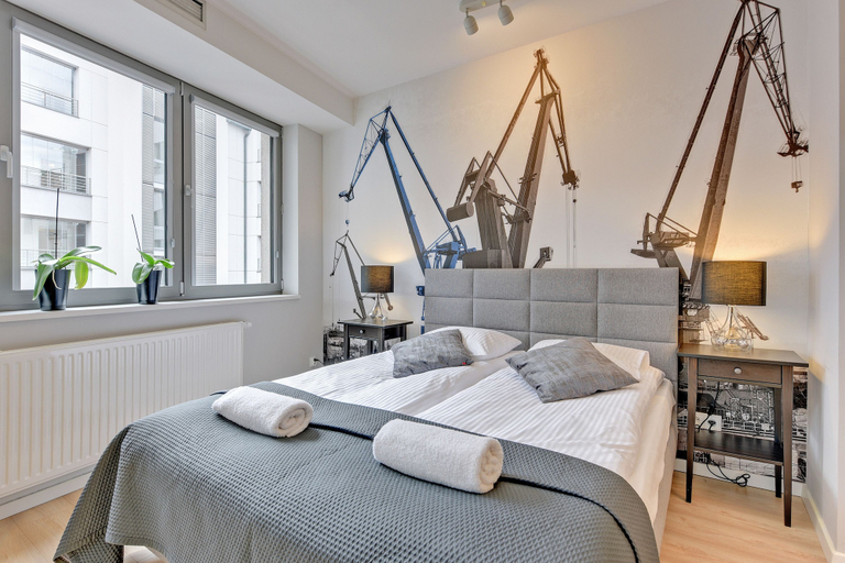 Bedroom 3, Apartinfo Tartaczna Apartments, Gdańsk City