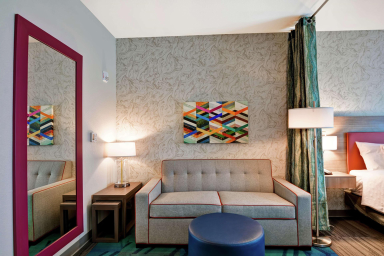 Bedroom 3, Home2 Suites by Hilton Daytona Beach Speedway, Volusia