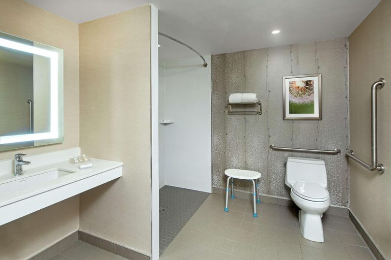 Bathroom 5, Hilton Garden Inn Toronto/Oakville, Halton