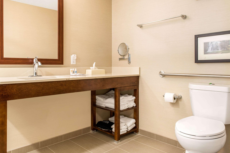 Bathroom 4, Comfort Suites Columbus Airport, Franklin