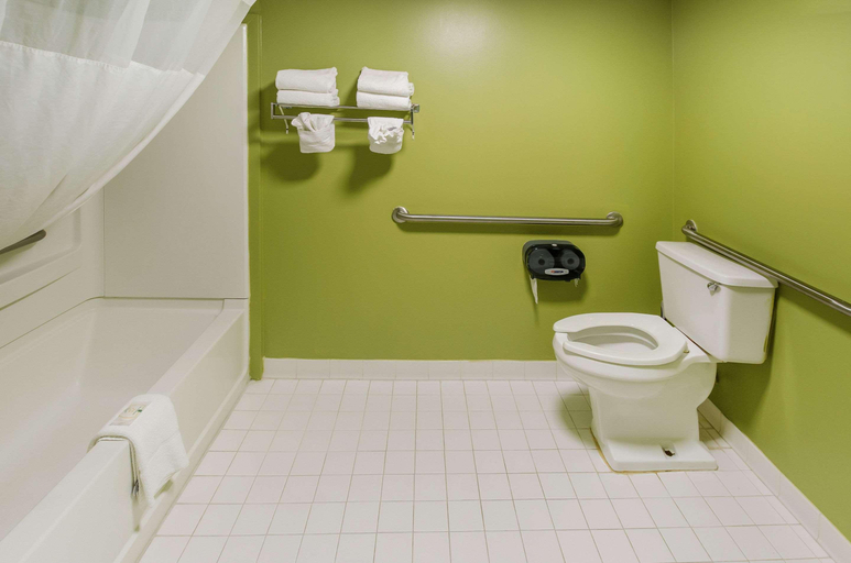 Bathroom 4, Quality Inn Brunswick, Glynn