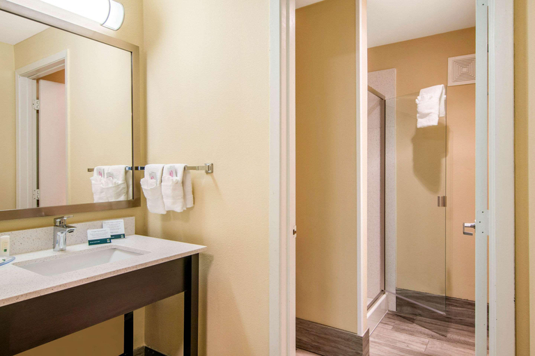 Bathroom 4, Quality Inn & Suites - Albany, OR, Linn