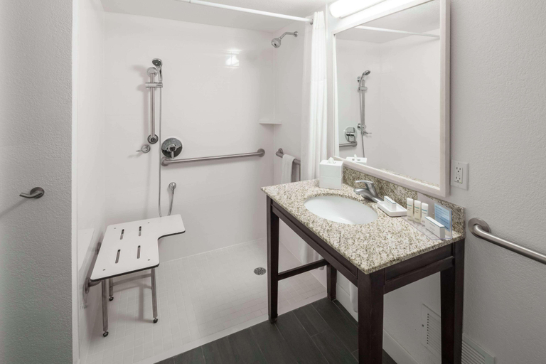 Bathroom 4, Hampton Inn & Suites Miami-Doral/Dolphin Mall, Miami-Dade