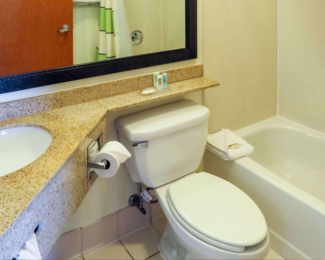 Bathroom 4, Quality Inn Cranburry Township, Butler