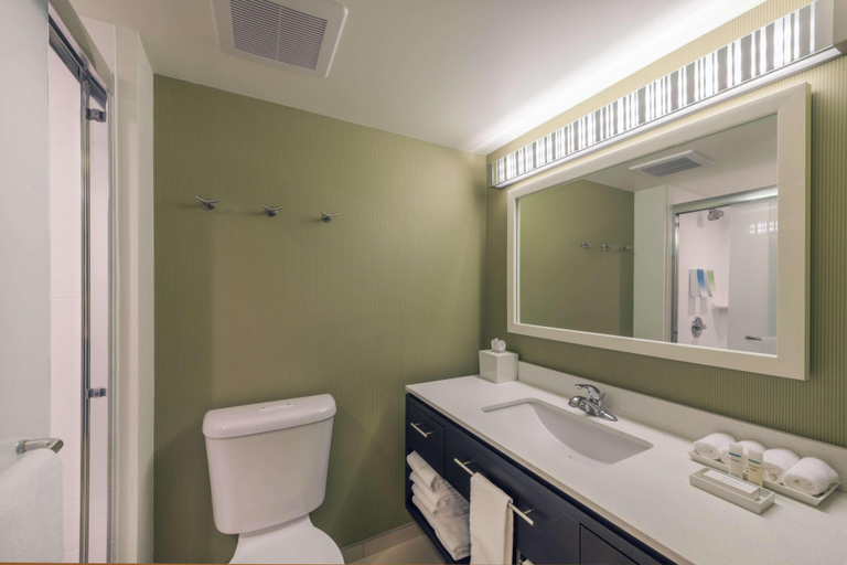 Bathroom 4, Home2 Suites Kansas City Downtown, Kansas City