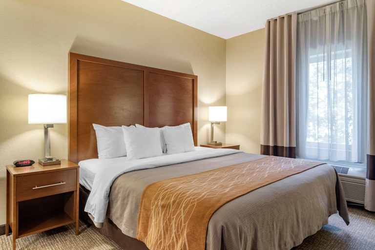 Bedroom 3, Comfort Inn & Suites Suwanee - Sugarloaf, Gwinnett