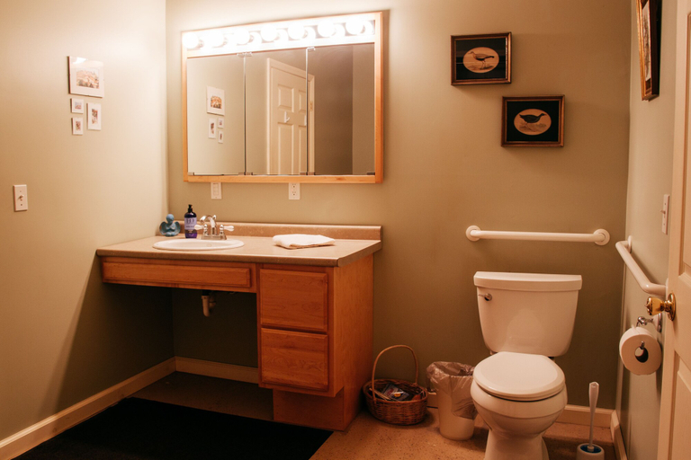 Bathroom 5, Wellnesste Lodge and Cabin Rentals, Oneida