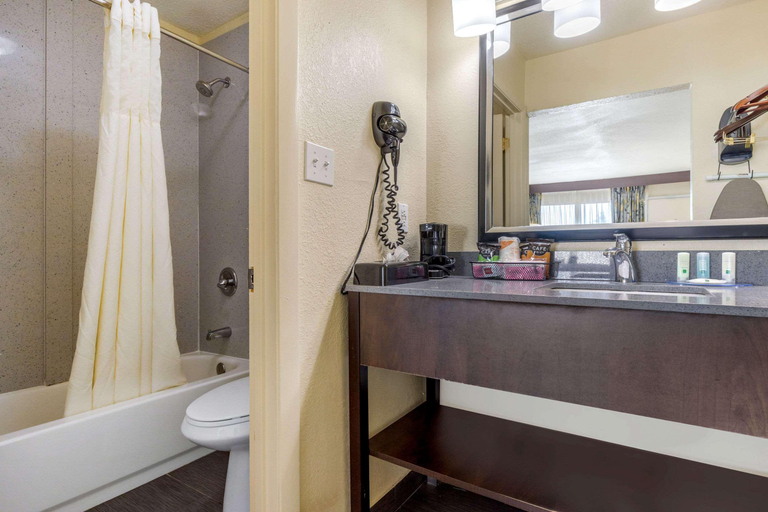 Bathroom 4, Quality Inn Airport South, Mecklenburg