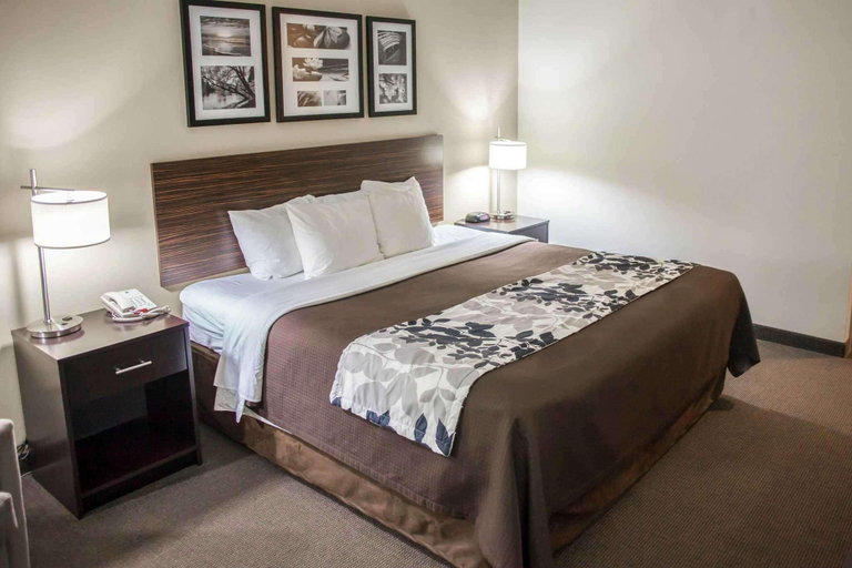 Bedroom 4, Sleep Inn & Suites and Indoor Water Park, Kansas City