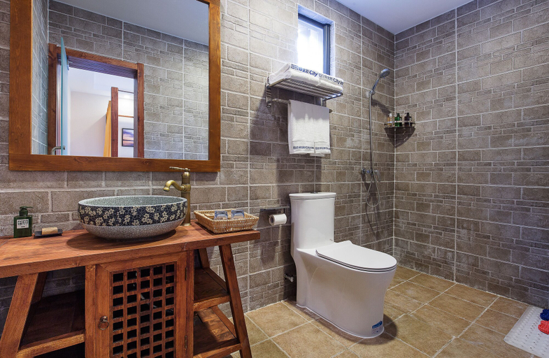 Bathroom, YIN City Inn Second Branch, Chengdu