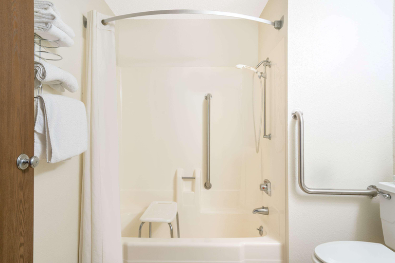Bathroom 4, Super 8 by Wyndham Little Falls, Morrison