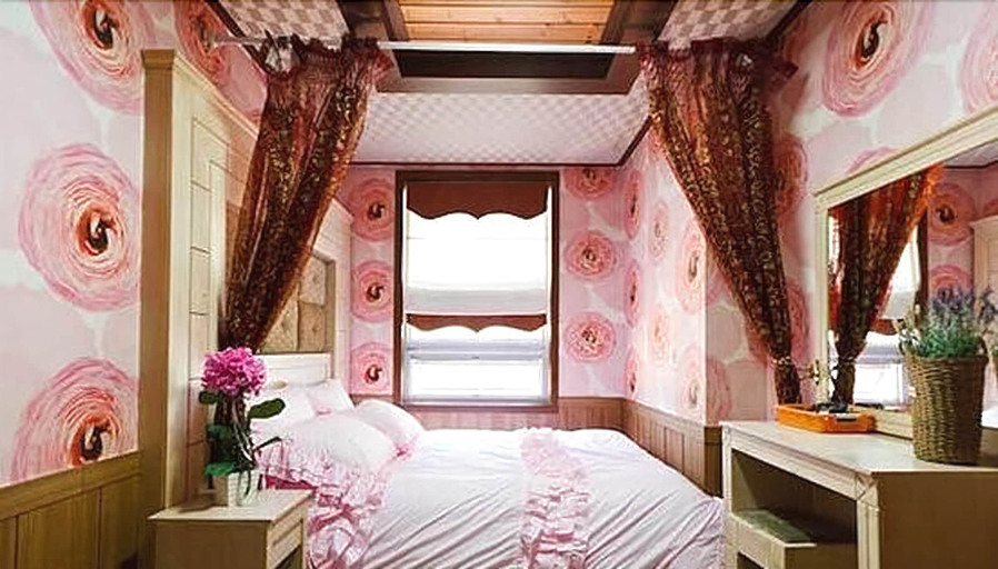 Bedroom 2, Beach Terrace Pension Taean, Taean