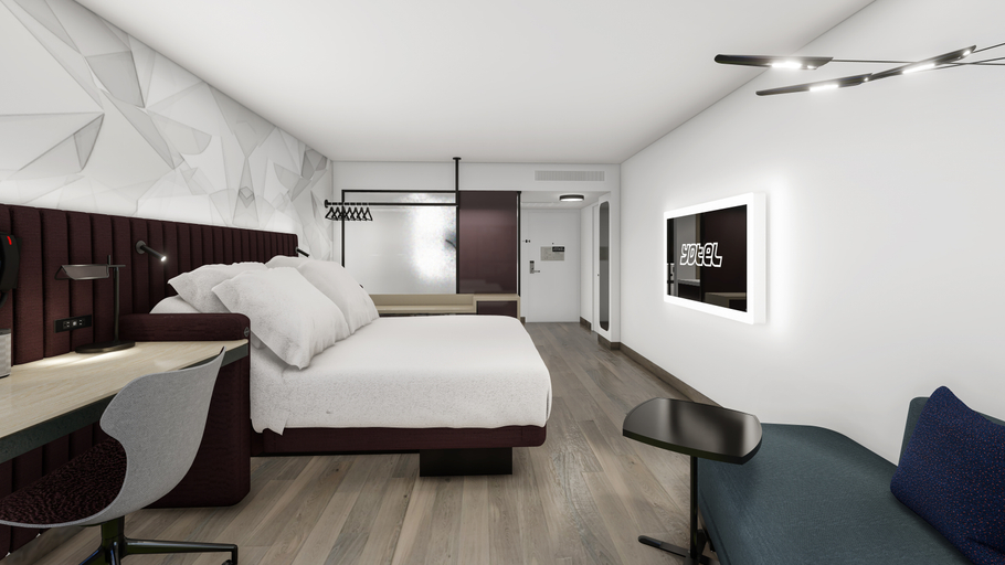 Bedroom 3, YOTEL Washington DC, Washington D.C.